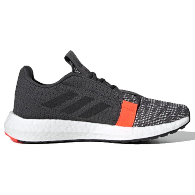 adidas Senseboost Go J Амортизация Детские Тренировочные Кроссовки Серый Черный Красный Подростки EE4031