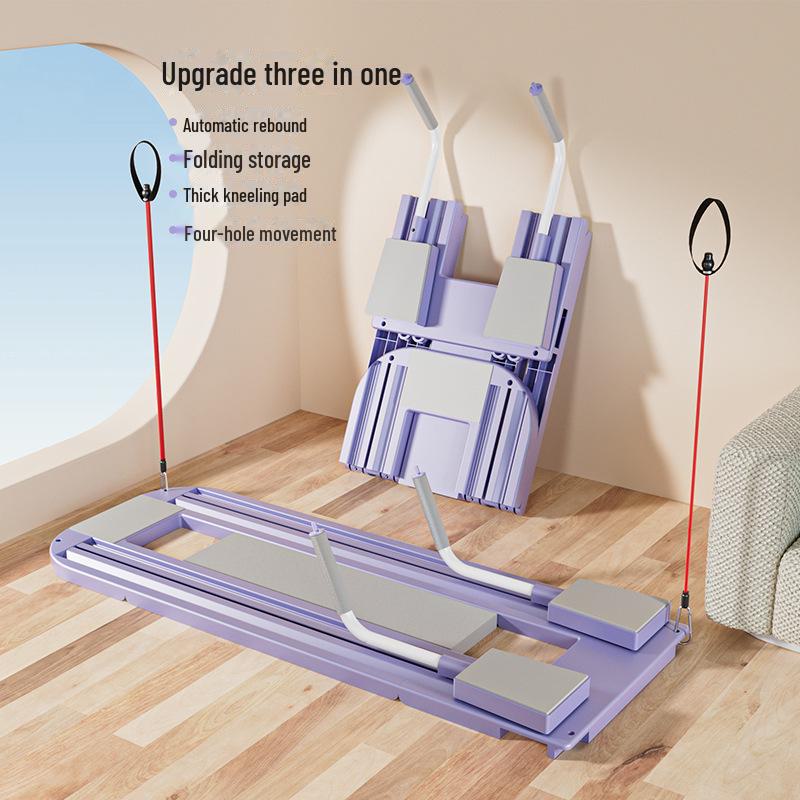 Многофункциональная фитнес-доска для мышц живота и груди с колесом-слайдером