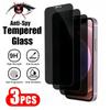 3 шт. Защитное стекло с полной защитой конфиденциальности для iPhone 17 16 15 Pro Max 15 14 Plus 14 13 12 11 Pro XS XR Защита от царапин Закаленное стекло