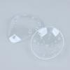 1 шт. прозрачный пластиковый щиток для ухода за глазами, пористый офтальмологический овальный щиток для глаз