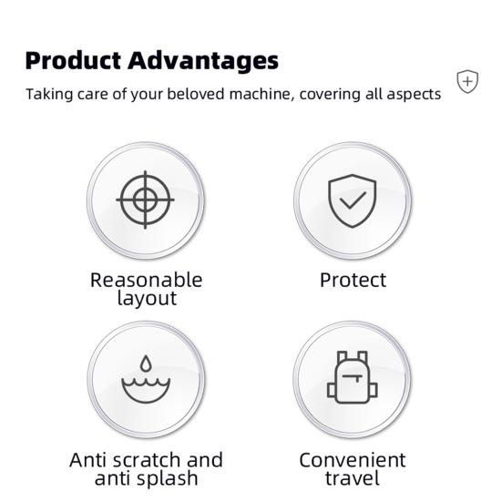 Компактный брызгозащищенный чехол для камеры Osmo Pocket 3 Устойчивый к царапинам чехол для камеры с защитой от падения