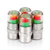 4pcs Auto Tire Pressure Monitor Valve Stem Cap Sensor Indicator Eye
