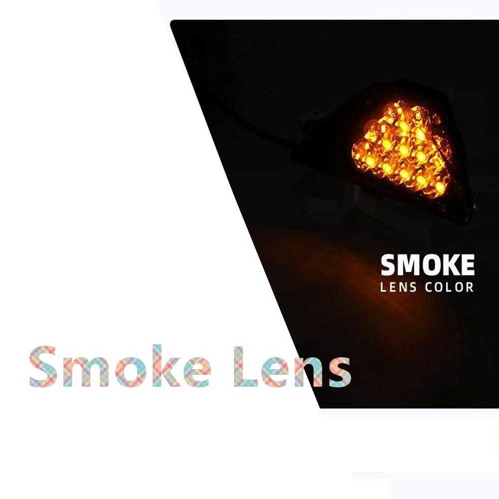 2 шт. Передние светодиодные указатели поворота янтарного цвета для Kawasaki ZX-6R Ninja 1000/300/400/650