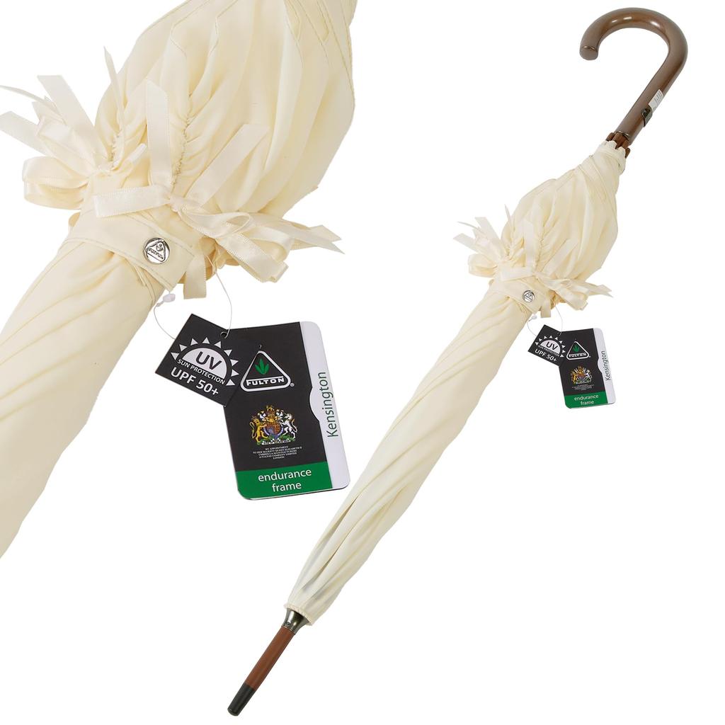 Fulton и Long Kensington Защита от УФ-лучей для женщин Зонт, Парасоль, Зонт, UPF50+ (Звездный крем) [Использовал]