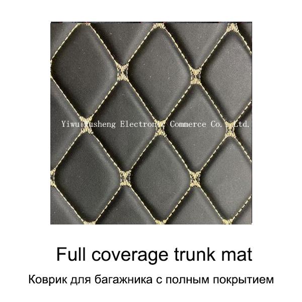 Full Coverage Car Trunk Mats for Mercedes Benz GLA GLB GLC Coupe 2016-2022 Interior Details Car Accessories