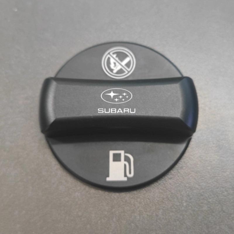 Car Logo Fuel Tank Cap Metal Protection Cover for Subaru STI Forester Outback WRX BRZ Cover Frosted Alloy Lid Auto Accessories