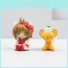 Очаровательные коллекционные фигурки Card Captor Sakura, милые кавайные модели Kt Cat и друзья