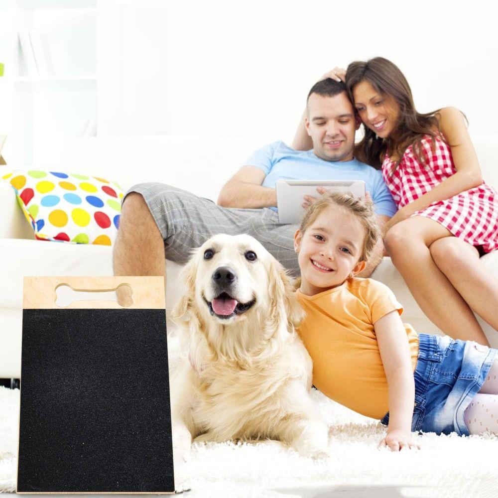 Sandpaper Board Scratch Board Dog Toy Nail Grinding Pad Nail Board Dog Scratch Pad  For Dog Cat