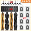 Подходит для MOVA Z60 Ultra Roller Complete/ Z60 Ultra Roller SA/ Trouver Z60 Ultra Запчасти Основная Боковая Щетка Фильтр Пылесборник Аксессуары