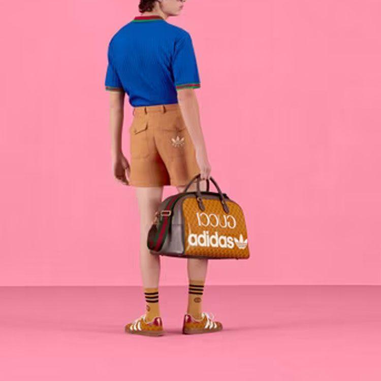 Gucci X Adidas Originals GUCCI X ADIDAS SS22 Шорты Мужские Оранжевые 691437-ZAJRT-2190