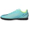 X Speedportal .4 Круглый носок на шнуровке TF (Резиновые шипы) Поддерживающие Амортизирующие Легкие Футбольные Бутсы Унисекс Футбольные Бутсы Синие GW8508