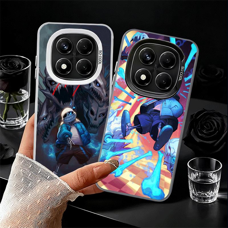 Мягкий чехол для телефона U-Undertale S-Sans для Xiaomi Redmi Note 13 14 15 Pro Plus 12S 12 11S 11 11T 10S 10 Ударопрочный чехол Задняя панель