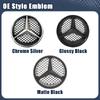 ASAO5 Chrome Black OE Style Emblems For Mercedes Benz B C GLK W245 W204 X204 High Quality ABS Front Grill Illuminated Star Emblem Logo