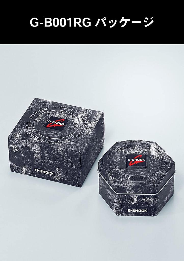 Часы со съемным безелем желтого и зеленого цвета [Casio] G-Shock [] Bluetooth, G-B001RG-3JR мужские