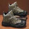 Модная весенне-осенняя новая мужская обувь, обувь для активного отдыха и путешествий, альпинистская обувь на толстой подошве, износостойкая, с высоким голенищем, спортивная обувь для бега
