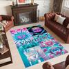 Liverpool Customize Text Floor Mat Design for Playrooms Dining Room Game Room Living Rooms Anti-slip Rug Anime Office Decor Perfect Gift for Women/Men