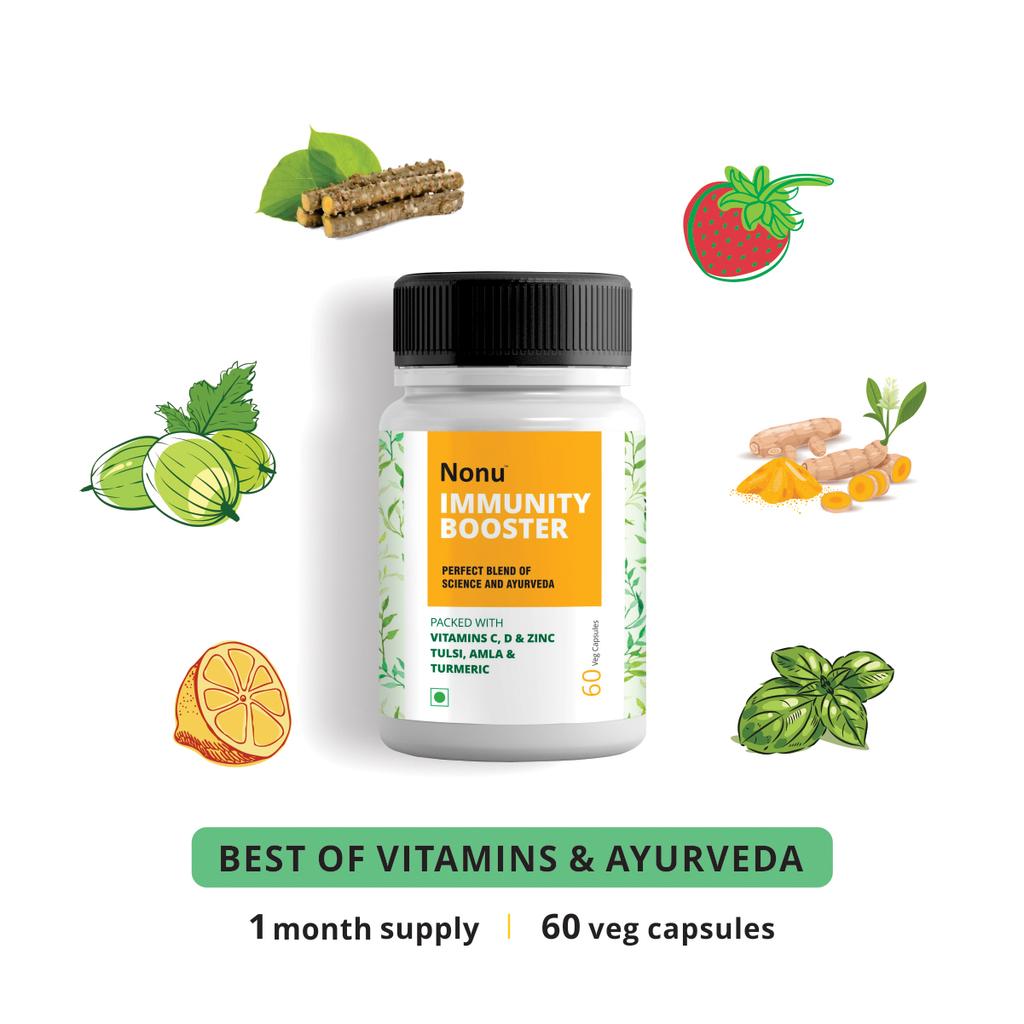 Иммьюнити Бустер (60 кап), Immunity Booster, Nonu