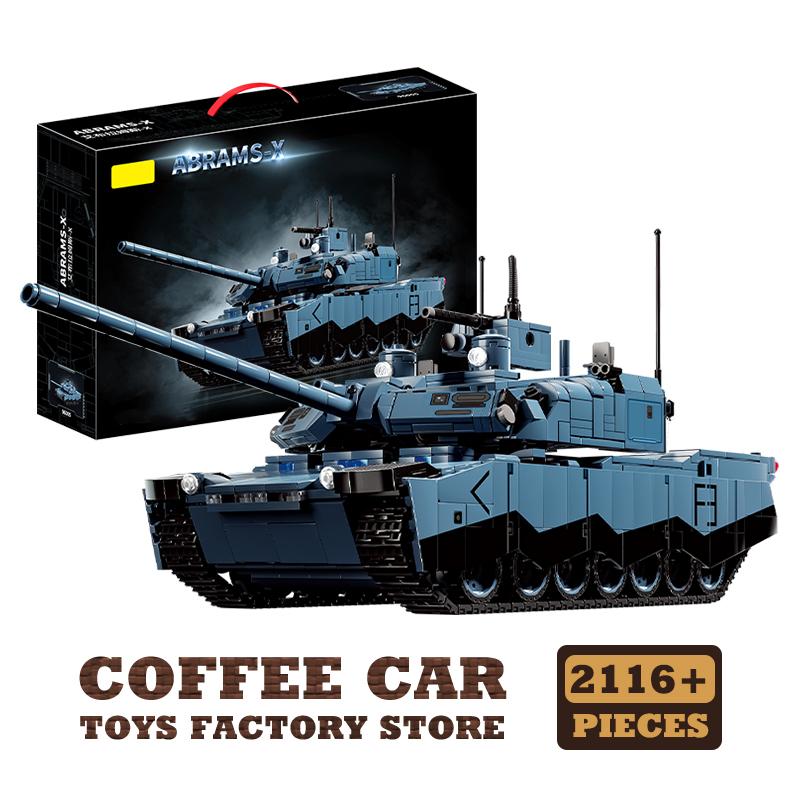 НОВЫЙ Армейский Тяжелый Танк MOC Набор Кирпичей WW2 Военные Бронированные Машины Строительные Блоки Война Танк 3D Модель Детские Игрушки Подарок на День Рождения DIY
