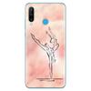 Балерина балерина Мягкий силиконовый чехол из ТПУ для Huawei P40 P30 P20 Pro P10 P9 P8 Lite E Plus 2019 2017 чехол для телефона