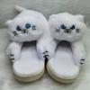 Designer Hug Cat Home Slippers Funny Fuzzy Shoes Slides Ladies Indoor Cuddly Slippers Cute Cat Slippers Black White Cut 2024 New
