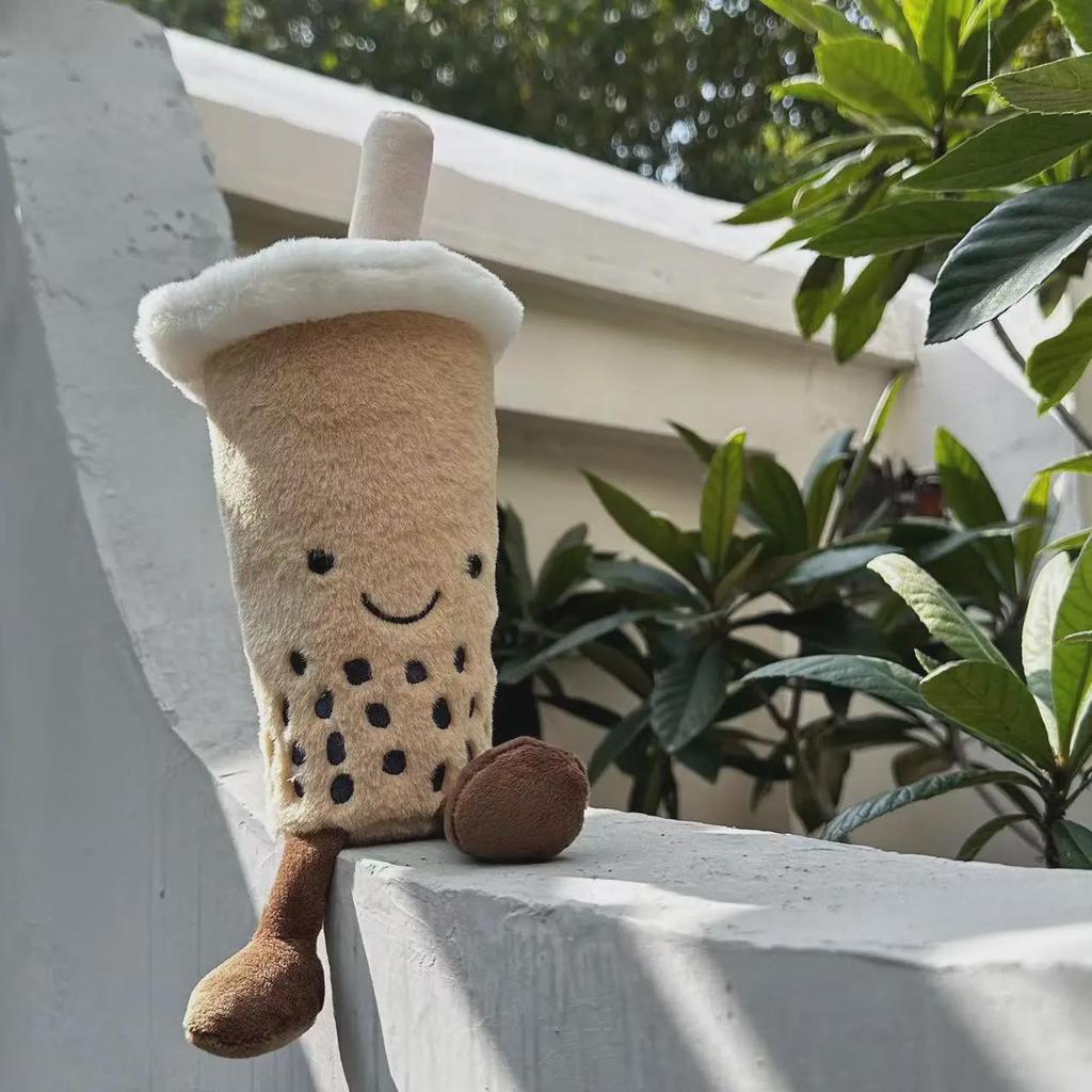 Мягкая кукла Pearl Milk Tea - Милая желейная кошка, идеальный подарок на праздник