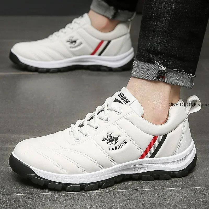 2025 Кожаная обувь Мужская повседневная обувь Мужская белая дизайнерская обувь Мужские кроссовки Chaussure Homme Tenis Masculino Erkek Ayakkabi Tenis
