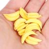 10Pcs 1:12 Dollhouse Miniature Fruit Banana Dolls House Food Accessories Toys