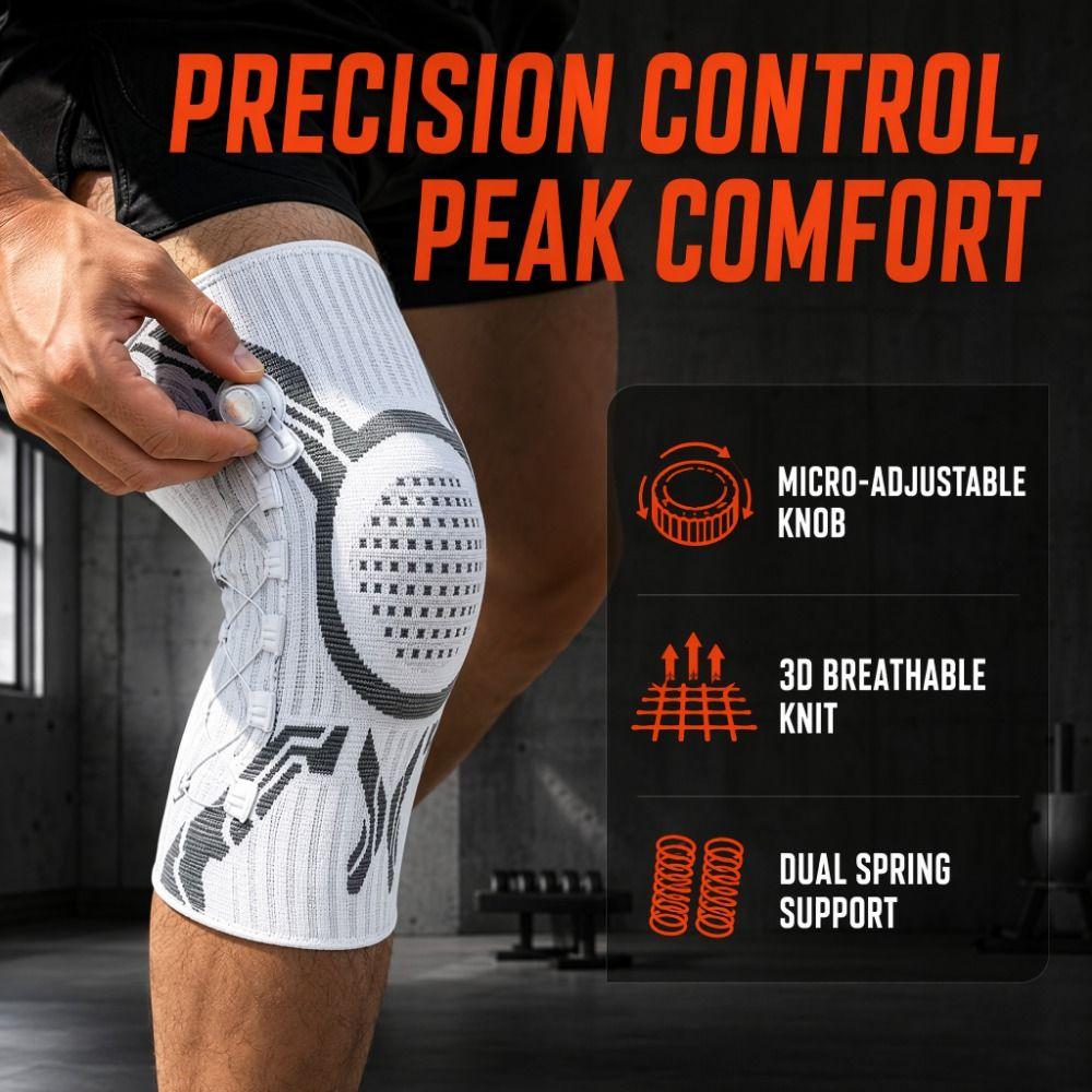 Adjustable Knob Knee Pad Thin Knee Brace Support Sports Protection Sports Knee Brace Sports