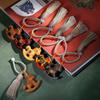 Wooden Mobile Phone Chain Traditional Zodiac Key Ring Neck Pendant Horse Pendant  Year of The Horse