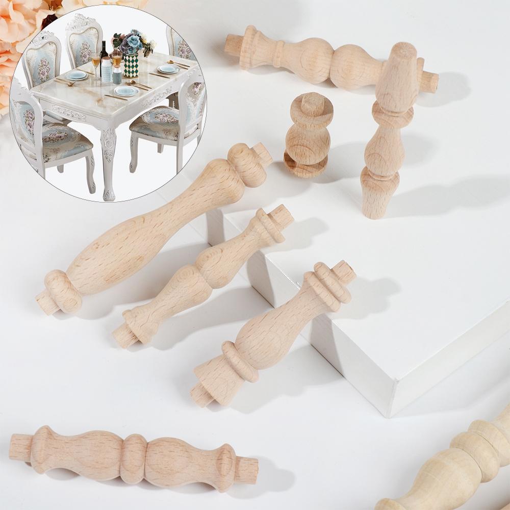 Аксессуары в европейском стиле, винтажная деревянная резная мебель, ножки, ножки шкафа, сиденье, домашний декор