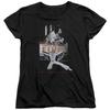 Elvis Presley Las Vegas Womens T Shirt Black