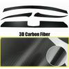 Carbon Fiber Style Front Bumper Grille Sticker For Honda Accord 2018-20