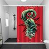 S-Slipknot Рок Логотип Водонепроницаемая Тканевая Шторка для Душа Украшение для Ванной Комнаты Шторка Домашняя Гавайский Стиль Шторка для Душа