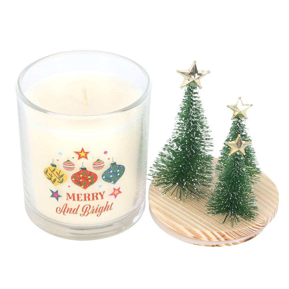 Something Different Merry And Bright Spiced Cinnamon Christmas Tree Candle