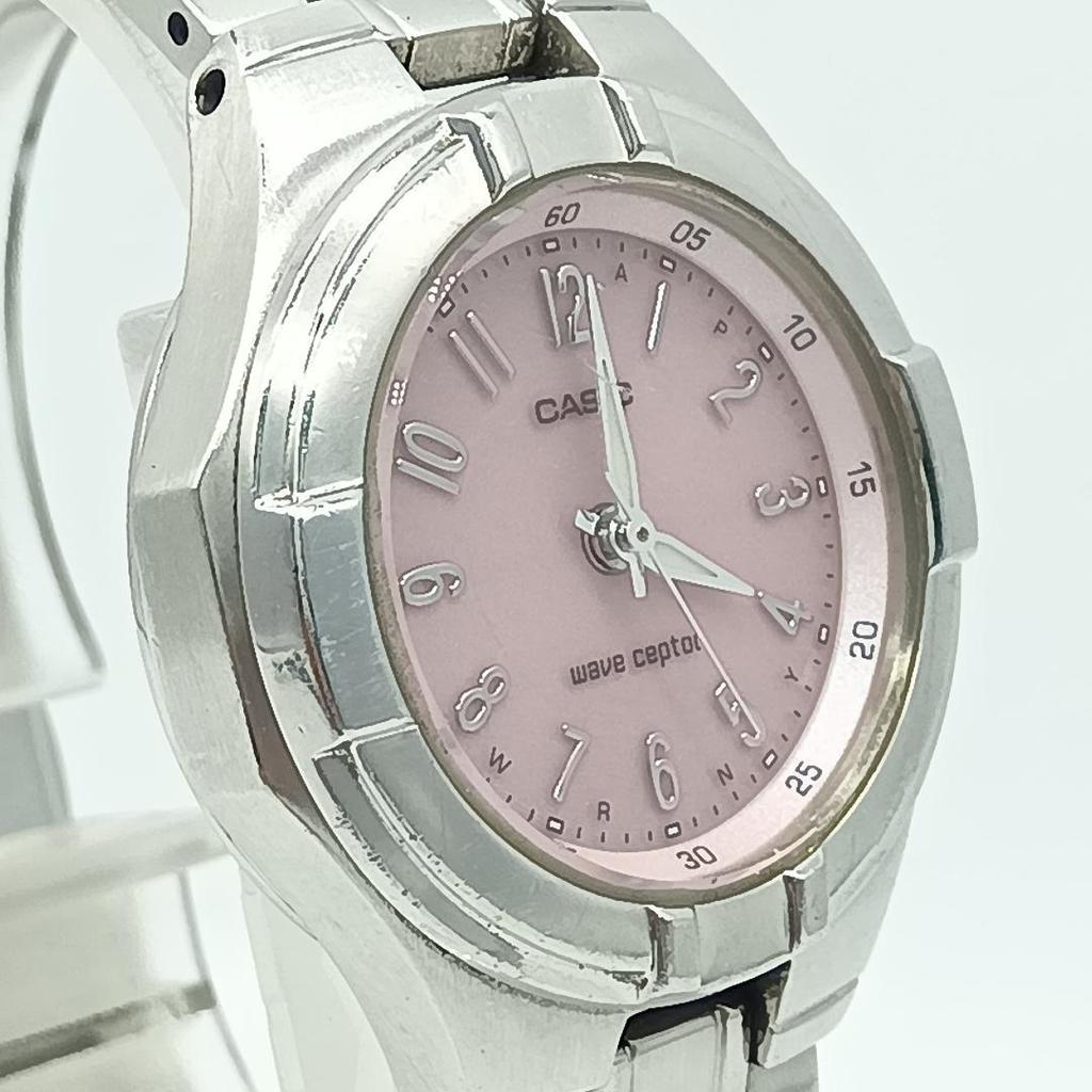 [USED] 295 Solar Radio-Controlled Watch, Working Casio Wave Ceptor, Ladies' Watch