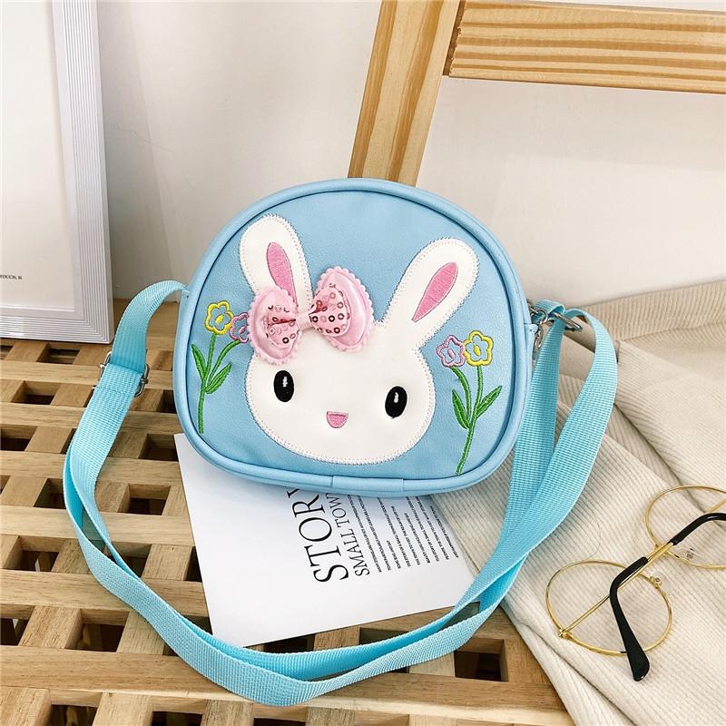 Rabbit Mouse And Shoulder Bag Adjustable Shoulder Strap Childrens Zipper Design