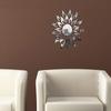 Mirror Sun Flower Art Removable Wall Sticker Acrylic Mural Decal Household Room Decoration