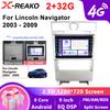 Android Car для Lincoln Navigator 2003 - 2009 Радио Стерео Мультимедийный Плеер GPS 4G 8-ядерный Навигатор Carplay Android Auto DVD