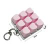 DIY Keyboard Clicker Toy 9Keys Button Keycap Fidget Keychain Finger Keyboard Caps Toy for Adult To Relief Stress Pass The Time