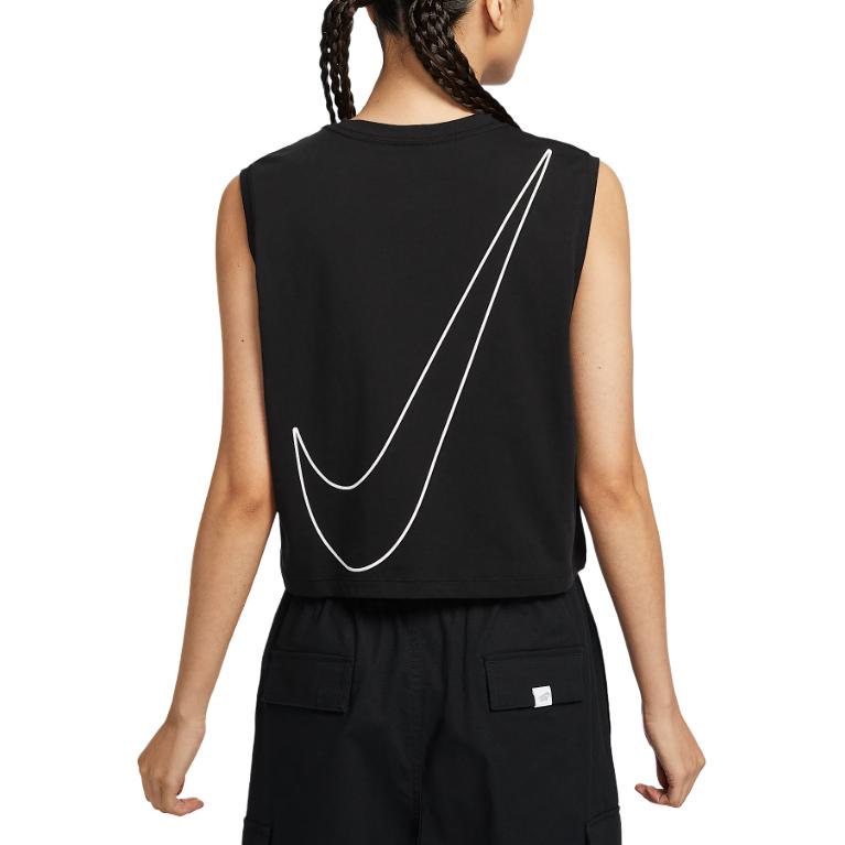 Nike Спортивная футболка Club Женская Черная HF9532-010