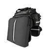 ROCKBROS Rear Bag Bicycle Pannier Bag Bicycle Side Bag Large Capacity Expandable Cover Multifunctional Camera Bag Touring Bag Carbon 17L-35L