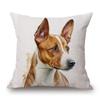 Jack Russell Yorkshire Labrador Dachshund Poodle Dalmatian Pet Dog Poster Art Cushion Cover Pillow Case