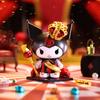 ЛУЧШАЯ ИГРУШКА Персонажи Sanrio Серия Покер Гачапон Фигурка в Слепой Коробке Мягкий Винил ПВХ Подарок Подарок на День Рождения Коллекционный Персонаж Куроми "Королевство Куроми" [1
