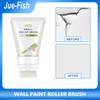 JUE-FISH Repair Wall Paint with White Small Roller Brush Moisture-proof and Peeling Off Wall Paint Covering Stains and Cracks Repairing Roller Brush