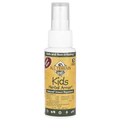 Kids Herbal Armor, натуральный репеллент от насекомых, 2 жидких унции (59 мл)