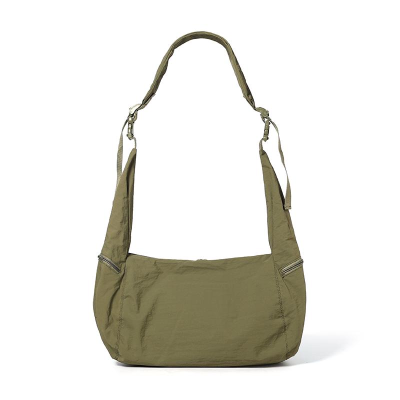 Waterproof Nylon Bag Unisex Large Capacity Sports Shoulder Bag Crossbody Bag