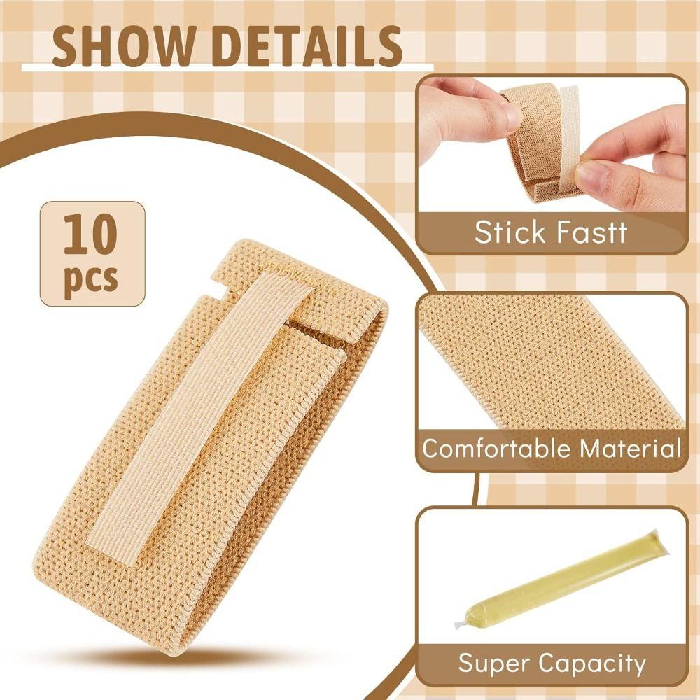 Многоразовый мужской наружный катетерный набор Регулируемый фиксатор для пениса Мужские катетерные принадлежности