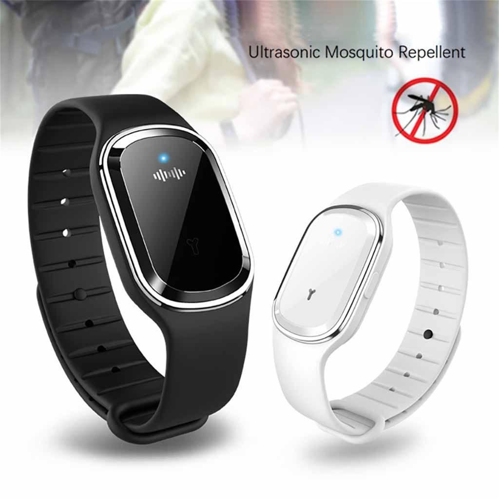 Electronic Bracelet Outdoor Wristband Watch USB Charging Portable Mosquito Insect Reject Baby Kids Adults