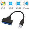USB 3.0 SATA 3 Cable Sata To USB Adapter Up To 5 Gbps Support 2.5 Inches External SSD HDD Hard Drive 22 Pin Sata III Cable