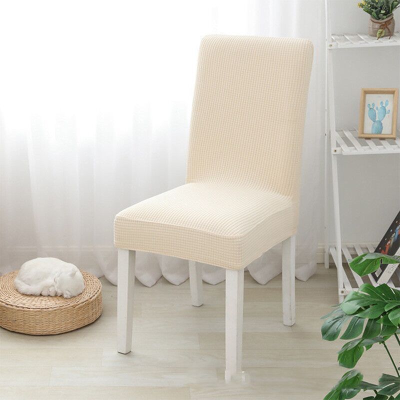 Thicken Chair Cover Cushion Set Dining Chair Cover Universal Stool Cover Seat Cover Stretch Hotel Dining Table Chair Cover